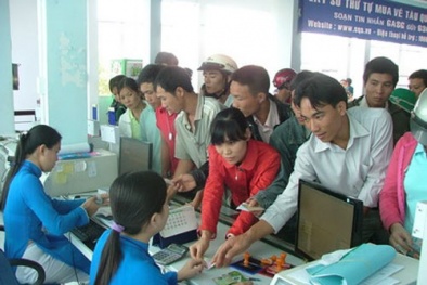 Giá vé tàu hỏa dịp Tết Giáp Ngọ tăng cao